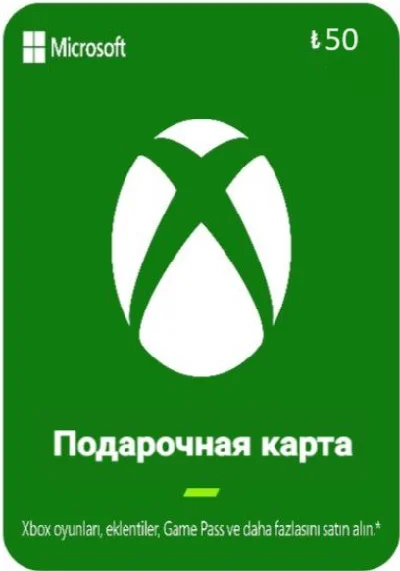 🧙‍♂️XBOX CARD 50 TL -💫ONLY TURKEY🔑paypal💸