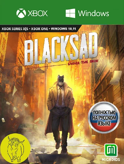 Blacksad: Under the Skin XBOX ONE & X|S & PC USA Key🔑