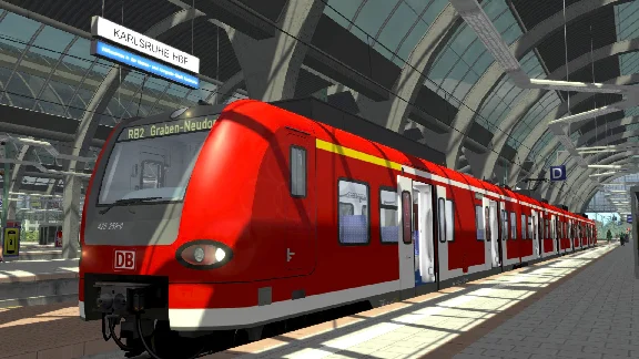 Train Simulator: The Rhine Railway: Mannheim - Karlsruh
