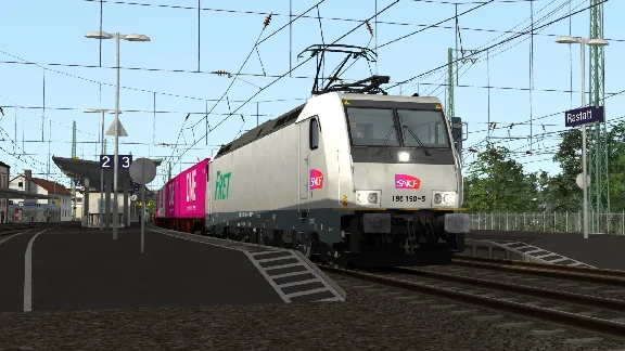 Train Simulator: Bahnstrecke Strasbourg - Karlsruhe Rou