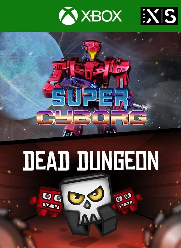 HARD PLATFORMERS PACK: SUPER CYBORG AND DEAD DUNGEON