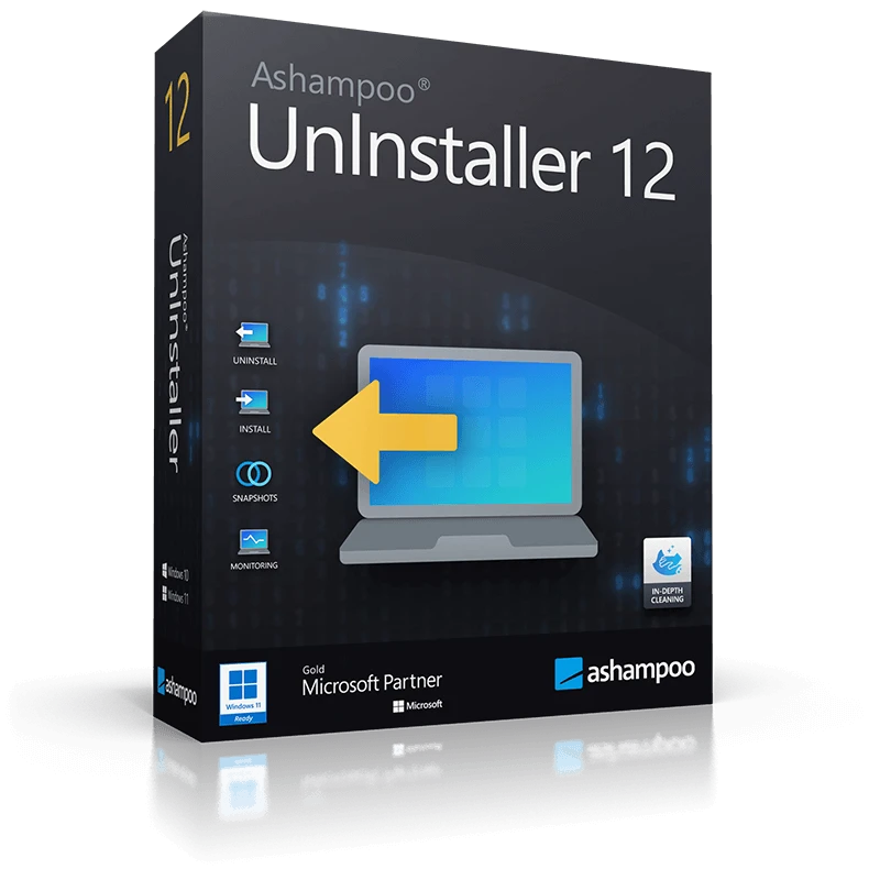 Ashampoo® UnInstaller 12 / Key 1PC Lifetime License