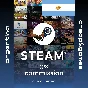 🔥 Top-up card 💲 Top up Steam ARGENTINA USD