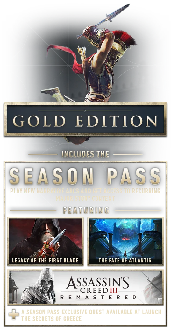 ✅Assassin´s Creed Odyssey Gold Edition⭐Ubisoft Connect⭐