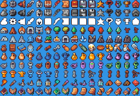 RPG Maker MZ - Raven Fantasy Icons - 7000+ DLC