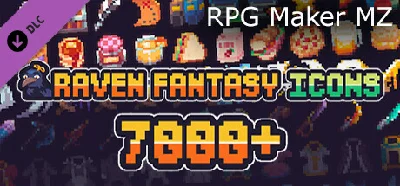 RPG Maker MZ - Raven Fantasy Icons - 7000+ DLC