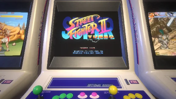 CAPCOM ARCADE STADIUM:SUPER STREET FIGHTER IITURBO 🔑