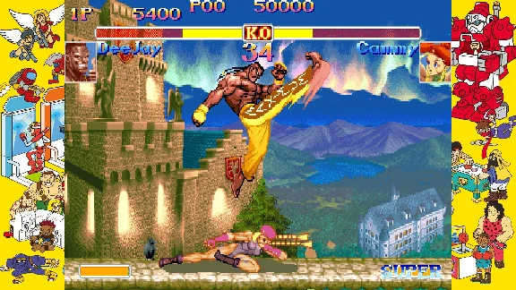 CAPCOM ARCADE STADIUM:SUPER STREET FIGHTER IITURBO 🔑