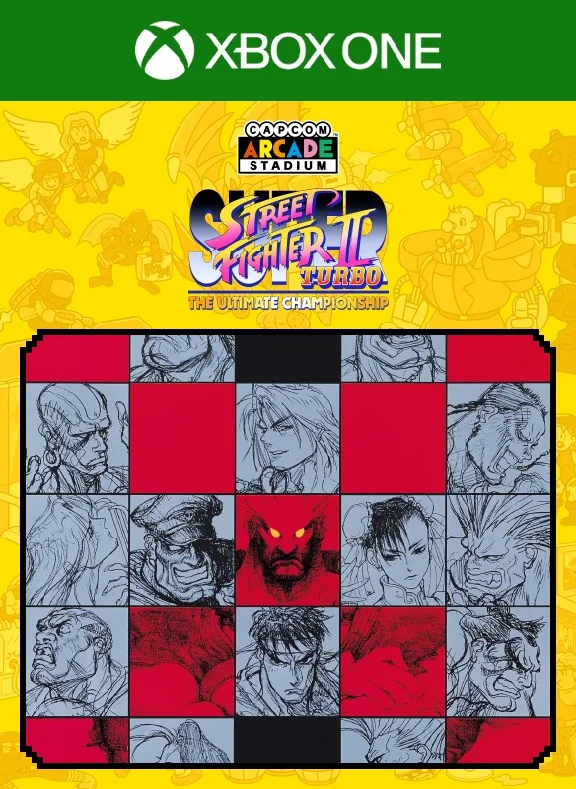 CAPCOM ARCADE STADIUM:SUPER STREET FIGHTER IITURBO 🔑