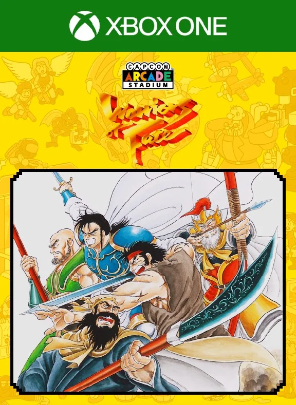 CAPCOM ARCADE STADIUM:WARRIORS OF FATE 🔑XBOX KEY