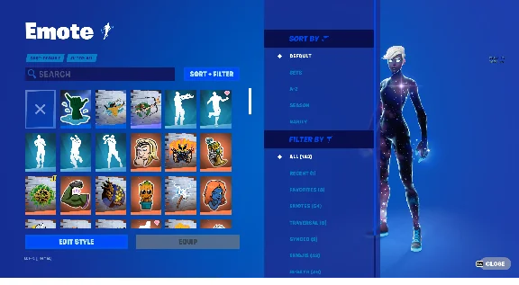 FORTNITE🎮 48+ СКИНОВ АККАУНТ |OG GALAXY SCOUT| + ПОЧТА