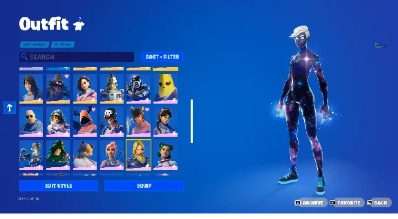 FORTNITE🎮 48+ СКИНОВ АККАУНТ |OG GALAXY SCOUT| + ПОЧТА