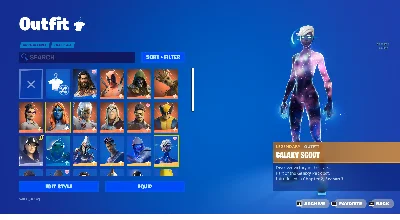 FORTNITE🎮 48+ СКИНОВ АККАУНТ |OG GALAXY SCOUT| + ПОЧТА