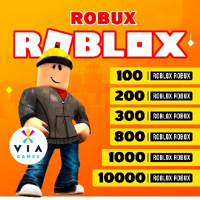 Roblox 🟢100-200-400-800-1000-10000 ROBUX ⭐️Global