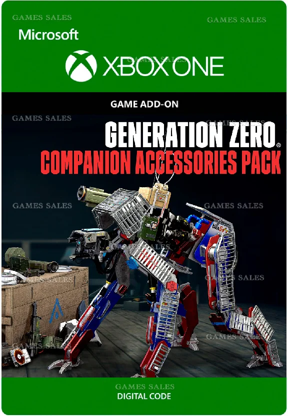 ✅GENERATION ZERO - COMPANION ACCESSORIES PACK❤️XBOX+PC