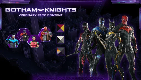 🎁DLC Gotham Knights: Visionary Pack🌍МИР✅АВТО