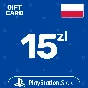 ⭐️PSN Top Up Card 15 PLN Poland