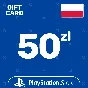 ⭐️PSN Top Up Card 50 PLN Poland