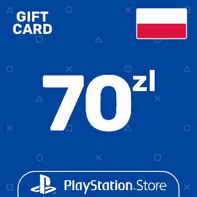 ⭐️PSN Top Up Card 70 PLN Poland