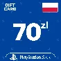 ⭐️PSN Top Up Card 70 PLN Poland