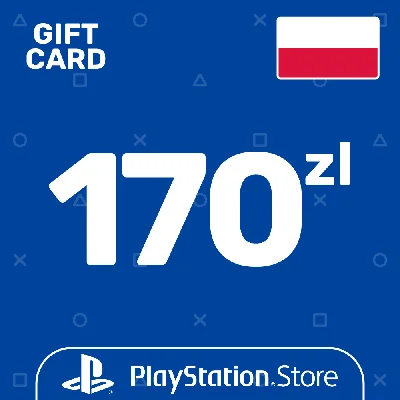 ⭐️PSN Top Up Card 170 PLN Poland
