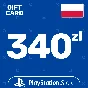 ⭐️PSN Top Up Card 340 PLN Poland