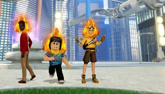 🈳Key🔑Roblox: Flaming Hot Chip Head🈳