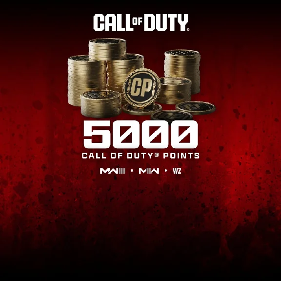 5000 Modern Warfare III or COD Warzone Points✅PSN