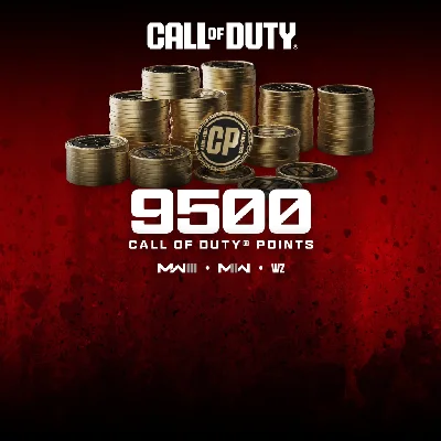 9500 Modern Warfare III or COD Warzone Points✅PSN
