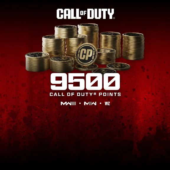 9500 Modern Warfare III or COD Warzone Points✅PSN