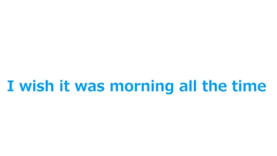 🔥 I wish it was morning all the time | Steam РУ+СНГ