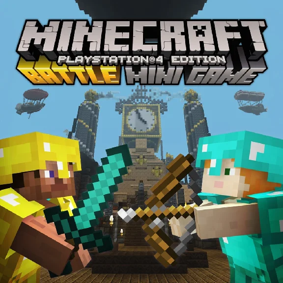 Minecraft Battle Map Pack 3✅PSN✅PS4✅PLAYSTATION