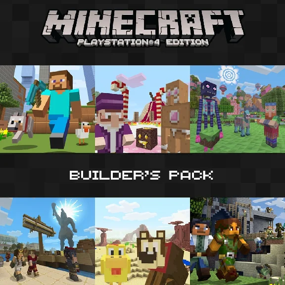Minecraft Builder’s Pack✅PSN✅PS4✅PLAYSTATION