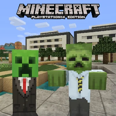 Minecraft City Texture Pack✅PSN✅PS4✅PLAYSTATION