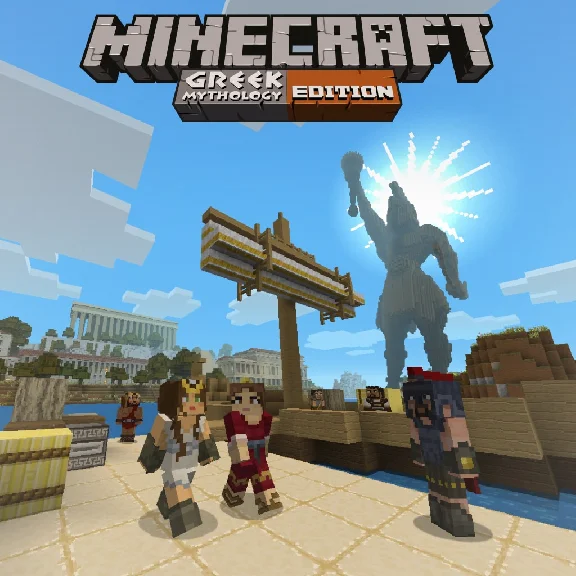 Minecraft: Greek Mythology Mash-up✅PSN✅PS4✅PLAYSTATION