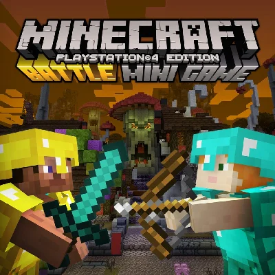 Minecraft Halloween Battle Map✅PSN✅PS4✅PLAYSTATION