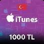 iTunes & App Store Gift Card 100-1000 TL Турция
