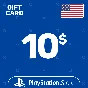 ⭐️PSN Top Up Card 10$ (USD) USA
