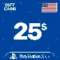 ⭐️PSN Top Up Card 25$ (USD) USA