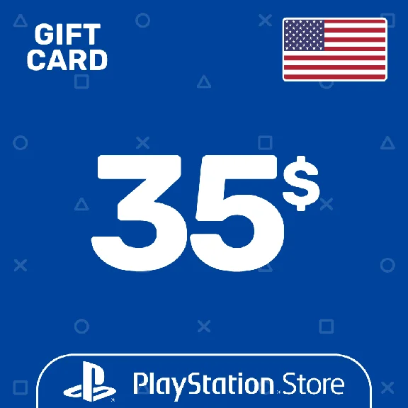 ⭐️PSN Top Up Card 35$ (USD) USA