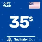 ⭐️PSN Top Up Card 35$ (USD) USA