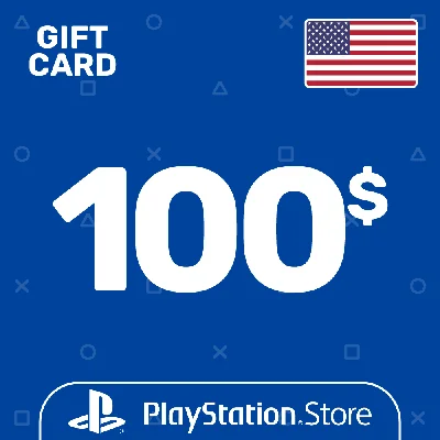 ⭐️PSN Top Up Card 100$ (USD) USA