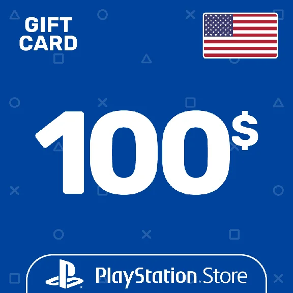 ⭐️PSN Top Up Card 100$ (USD) USA