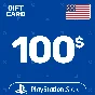 ⭐️PSN Top Up Card 100$ (USD) USA