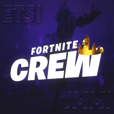 💎 FORTNITE CREW | BATTLE PASS | + 1000 V-BACKS ☑️