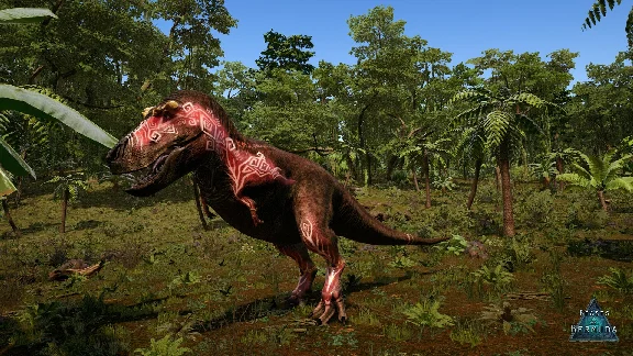 Beasts of Bermuda Tyrannosaurus rex Supporter Warpaint