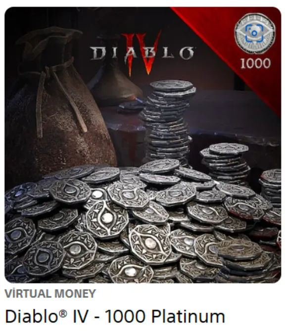 💥Diablo IV: 500-18500  Платины 🔵 PS4/PS5 🔴TR🔴