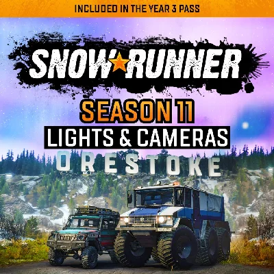SnowRunner - Season 11: Lights & Cameras✅PSN✅PS4✅PS5