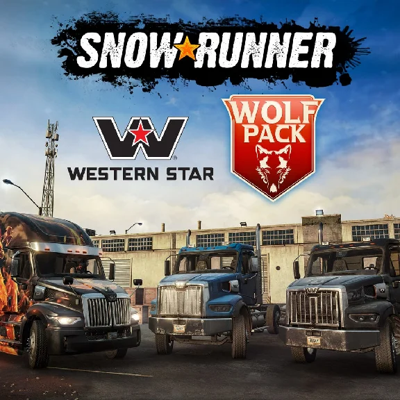 ✅SnowRunner - Western Star Wolf Pack✅PS4✅PS5✅ПСН