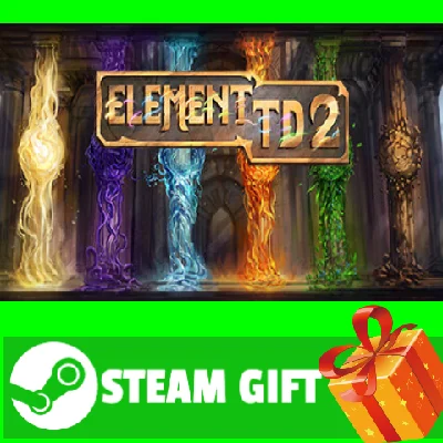 ⭐️ВСЕ СТРАНЫ+РОССИЯ⭐️ Element TD 2 STEAM GIFT